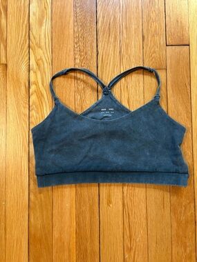 ASOS Black Cross-Back Bralette